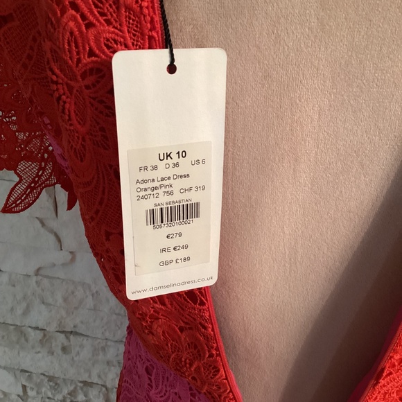 Damsel In A Dress Phase Eight Adona Lace Dress (NWT) - Picture 8 of 8